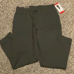 Women’s olive joggers